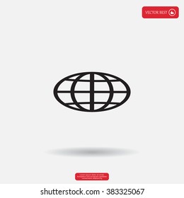Vector globe icons