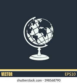 Vector globe icons