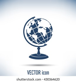 Vector globe icons