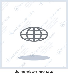 Vector globe icons