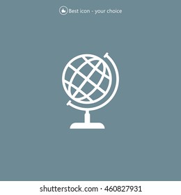 Vector globe icons