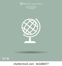 Vector globe icons