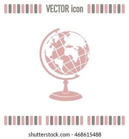 Vector globe icons
