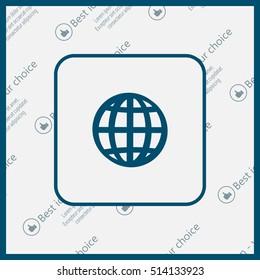 Vector globe icons