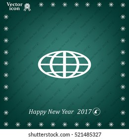 Vector globe icons