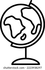 Vector globe icons, globe, science, geography,