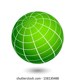 Vector globe illustration