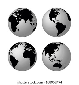 Vector globes