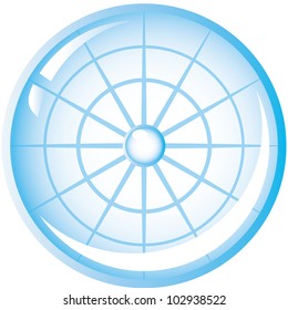 Vector - glossy button