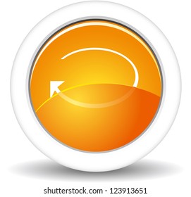 Vector - glossy button