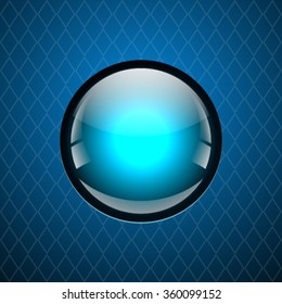 Vector glossy buttons.