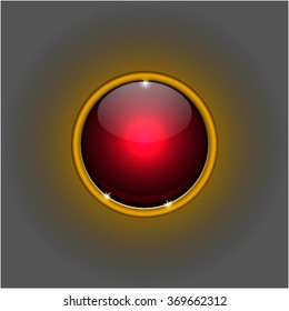 Vector glossy buttons.