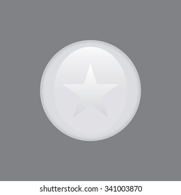 Vector glossy buttons illustration