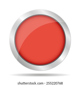 Vector glossy buttons. Vector Illustrator EPS 10