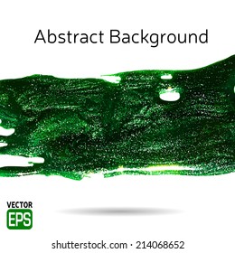 Vector glossy painting colourful background. EPS illustration.