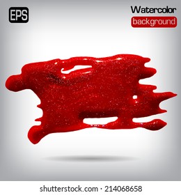 Vector glossy painting colourful background. EPS illustration.