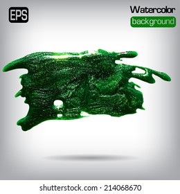 Vector glossy painting colourful background. EPS illustration.