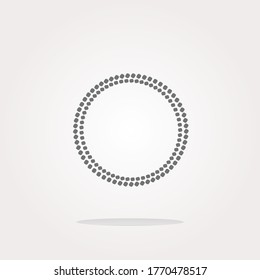 vector glossy web buttons with abstract circles. Web Icon Art. Graphic Icon Drawing