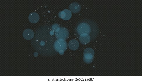 Vector glowing glitter background vector. Christmas concept glitter sparkle glitter concept. Glitter defocused flashing stars and sparklers. Abstract glowing lights bokeh.  Dust,light. PNG