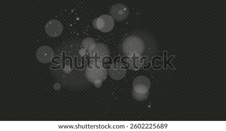 Vector glowing glitter background vector. Christmas concept glitter sparkle glitter concept. Glitter defocused flashing stars and sparklers. Abstract glowing lights bokeh.  Dust,light. PNG