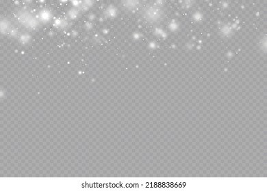 Vector glowing stars, lights and sparkles.Glow light effect. Vector illustration. Christmas flash. dust. 