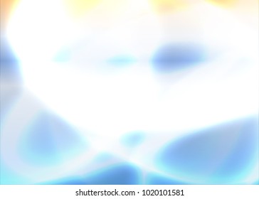 Vector glowing wave