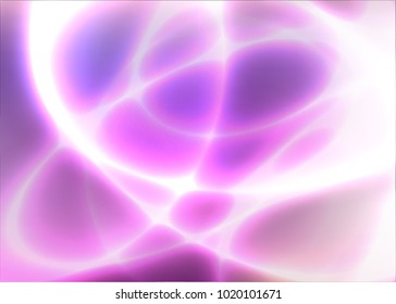 Vector glowing wave