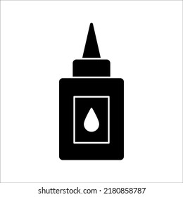 Vector glue icon. Liquid glue icon.