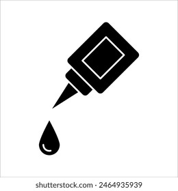 Vector glue icon. Liquid glue icon.