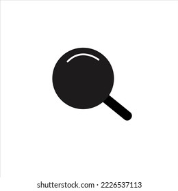 Vector Glyph search menu icon for navigation menu and other design needs