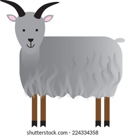 Vector Goat, Chinese New Year