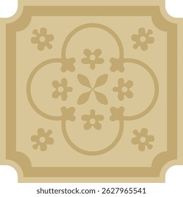 Vector gold ancient Roman ornament elements. Classic European parts of patterns. Lili and Krovns
