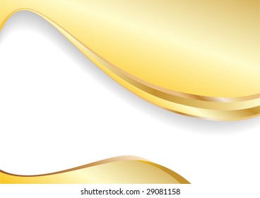 vector gold background; clip-art