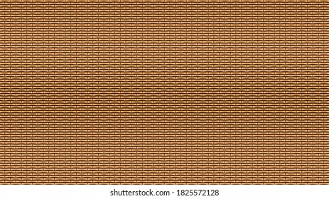 Vector, gold background, consisting of briquettes with beveled sides.
