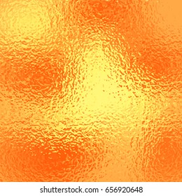 Vector gold background. Golden foil metallic texture. Trendy template for holiday designs, party, birthday, wedding, invitation, web, banner, card.