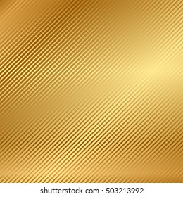 Vector Gold Background With Stripes