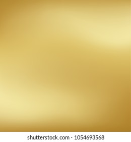 Vector gold blurred gradient style background. Abstract smooth colorful illustration, social media wallpaper