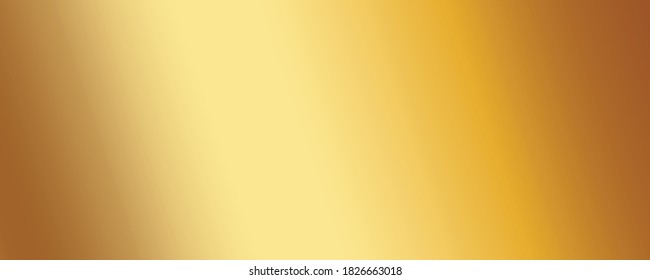 Vector gold blurred gradient style background. Holographic backdrop. Abstract smooth colorful illustration, social media wallpaper.