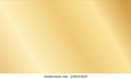 Vector gold blurred gradient style background. Holographic backdrop. Abstract smooth colorful illustration, social media wallpaper