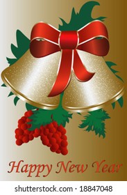 vector gold christmas, background vector
