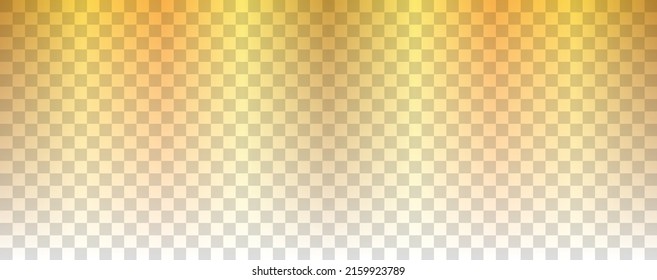 vector gold colored gradient background on transparent background