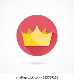 Vector Gold Crown