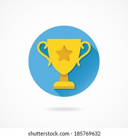 Vector Gold Cup Icon