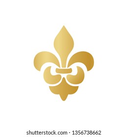 Vector Gold Fleur De Lis Ornament Stock Vector (Royalty Free ...