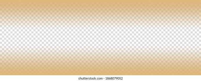 vector gold gradient bacground on transparent background