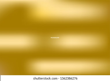 Vector of gold gradient. Gold gradient background texture metallic vector illustration for luxury frame, ribbon, banner, web, coin and label. Elegant light and shine vector template