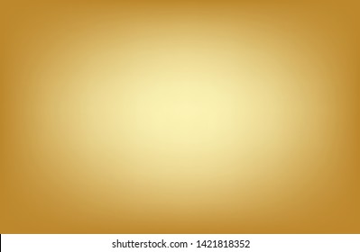 Vector of gold gradient. Gold gradient background texture metallic vector illustration for luxury frame, ribbon, banner, web, coin and label. Elegant light and shine vector template
