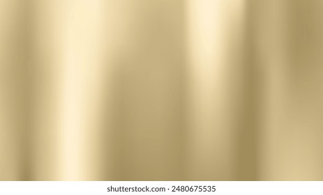 Vector of gold gradient. Gold gradient background texture metallic vector illustration for luxury frame, ribbon, banner, web, coin and label. Elegant light and shine vector template