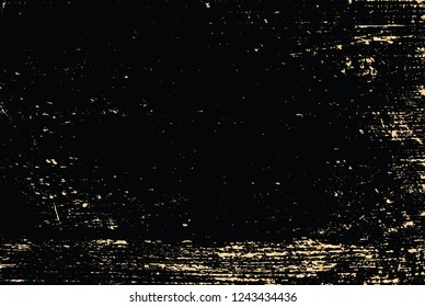 Textura de grunge de oro vectorial. Patina rasca el fondo duro de la angustia dorada. Textura de hueso de oro para crear efecto angustiado.