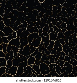 Vector gold grunge texture. Patina scratch golden elements. Trendy background for design, party, invitation, web, banner, birthday, wedding card. 